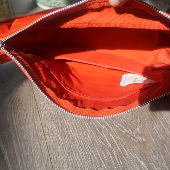 Red Canvas Crossbody - Picture 6 of 7